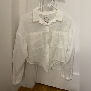 Zara Kids White Button Down. Never Worn